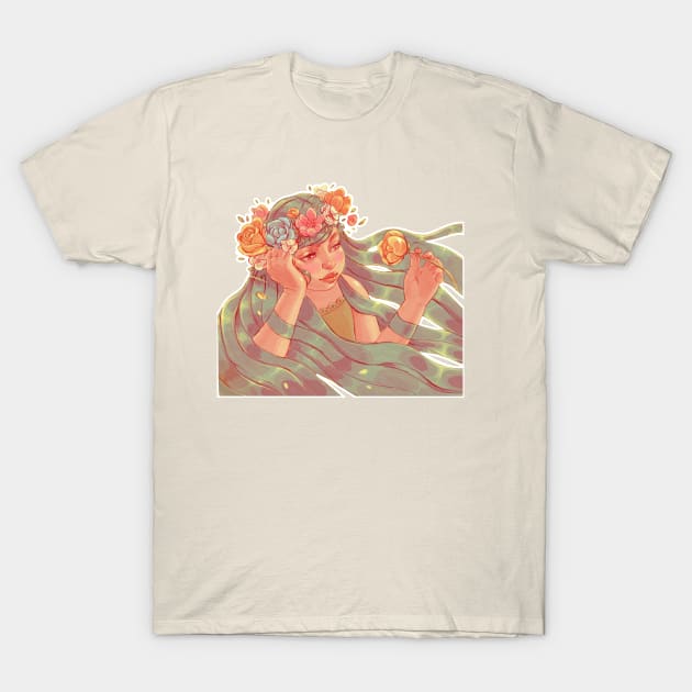 Flower Crown T-Shirt by Mard_Illus